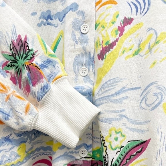 NWT Vintage Winning Ways Tropical Sailing Long Sleeve Knit Pullover Size Small - Picture 6 of 12